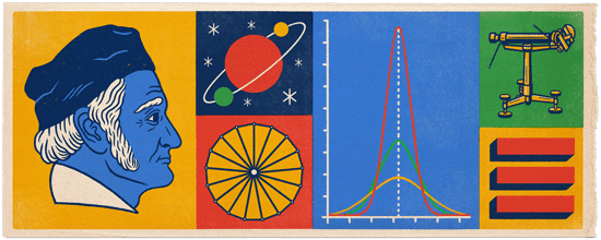 241º aniversario del nacimiento de Johann Carl Friedrich Gauss